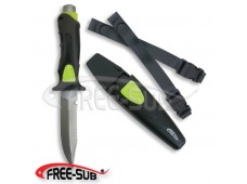 Free-Sub Balance Dalış Bıçağı / Siyah-Sarı
