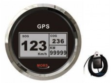 Mors Sürat Göstergesi 55mph / Siyah + GPS Anteni