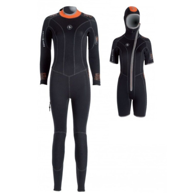 Aqualung Dive 5mm Wetsuit Elbise (Bayan)