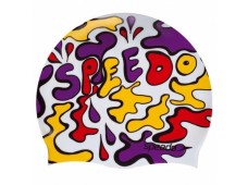 Speedo Junior Slogan Print Bone / Speedo