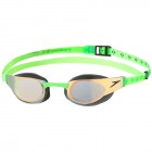 Speedo FastSkin3 Elite Mirrored Gözlük Yeşil / Turuncu