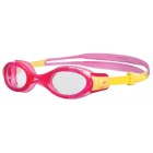 Speedo Futura Biofuse Junior Yüzücü Gözlüğü - Pembe/Sarı