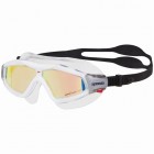 Speedo Rift Pro Mirror Mask Yüzücü Gözlüğü / Siyah - Turuncu